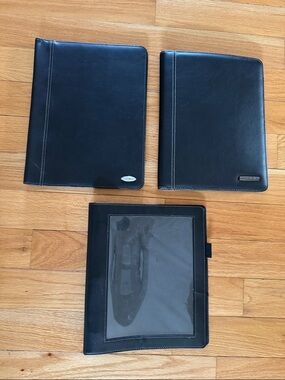 Samsonite Black Bi-Fold Writing Pad Trio